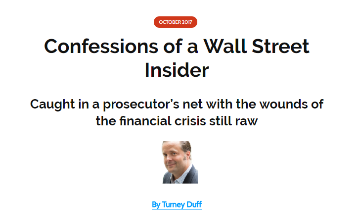 American Consequences – Caught in a prosecutor’s net with the wounds of the financial crisis still raw